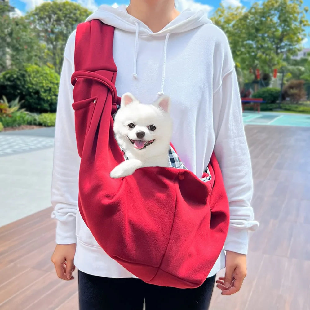 Outdoor Pet Carrier Shoulder Bag